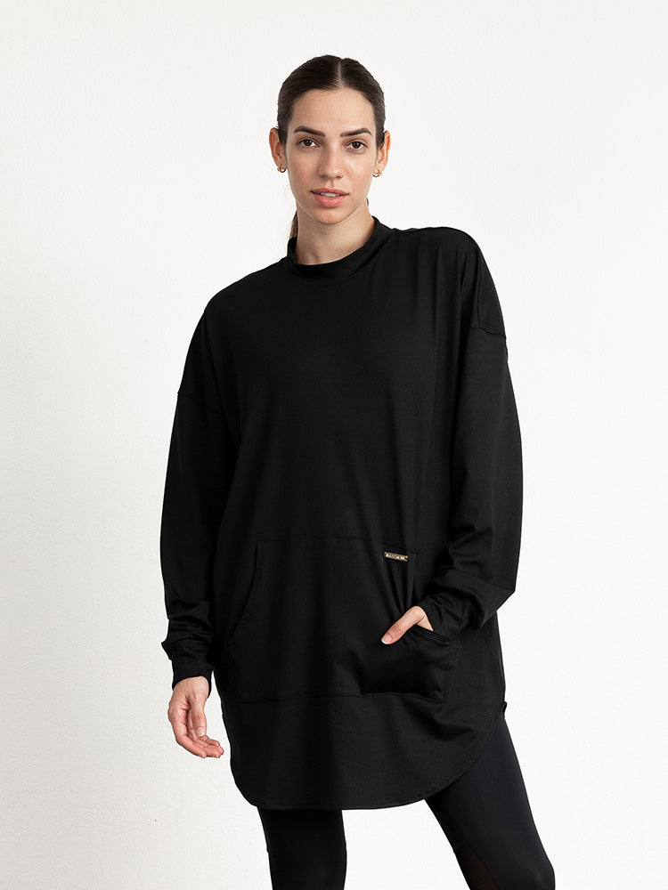 Black Oversize Sweater